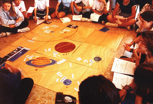 Trabajando Astronom&iacute;a PUZLE COSMOFISICA